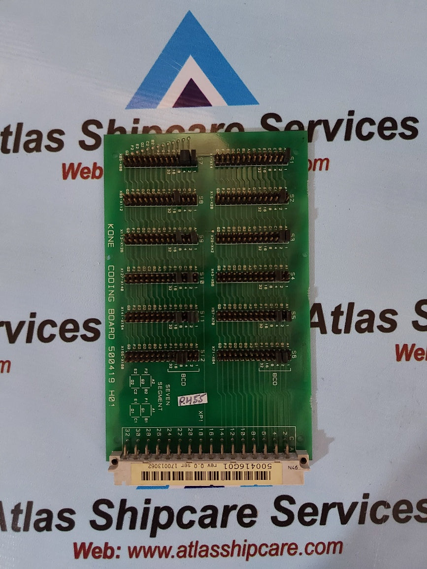 Kone 500419 H01 Coding Board